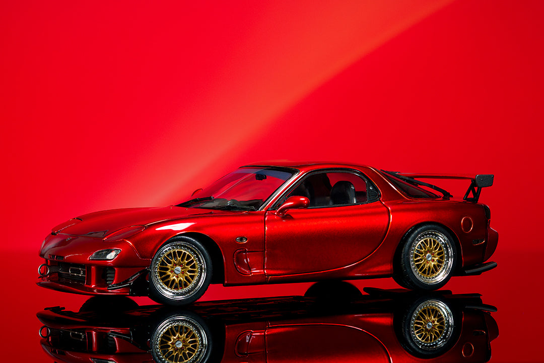 ミニカー jadatoys Mazda RX-7 1/18 Buy Pink Slips Mazda RX-7 FD, 1:18 Scale Vehicle (Wave 7) (Pre
