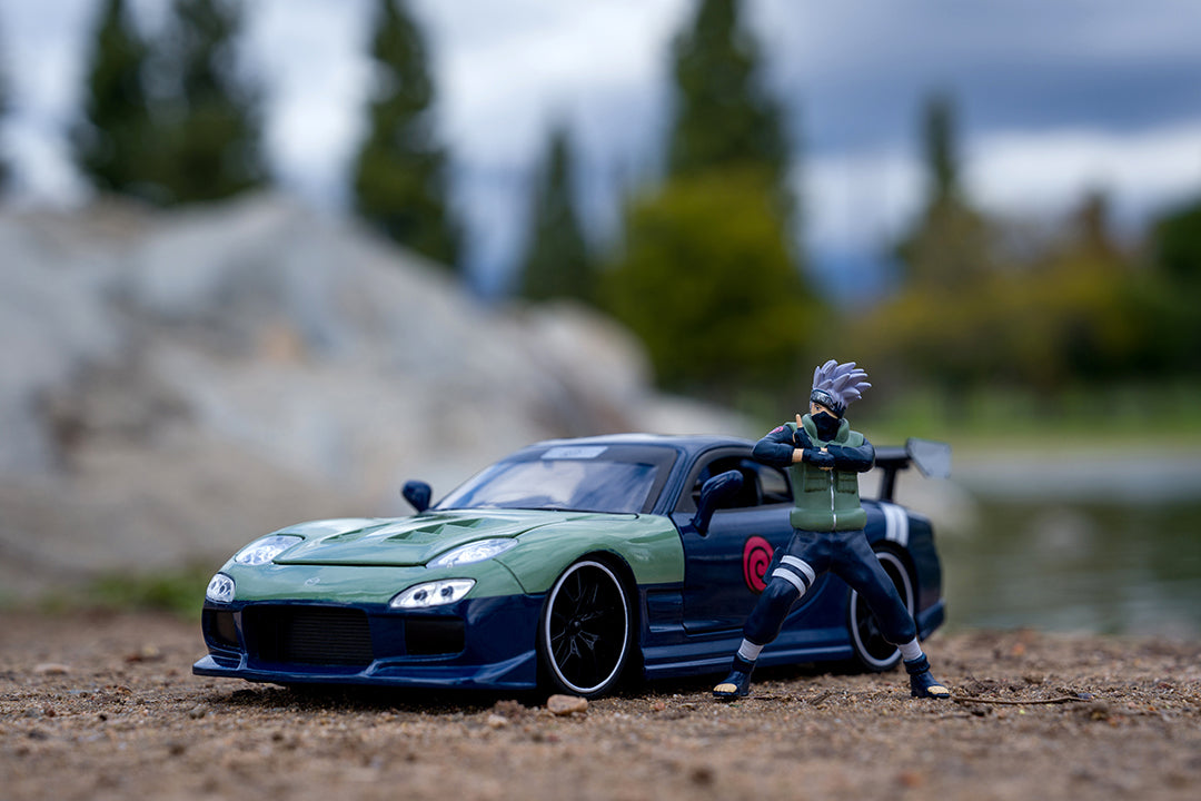 Buy NARUTO SHIPPUDEN, Kakashi & 1993 Mazda RX-7, 1:24 Scale
