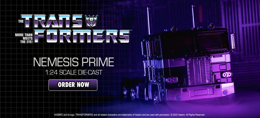 NEW PRODUCT ANNOUNCEMENT: NEMESIS PRIME 1:24 SCALE DIE-CAST