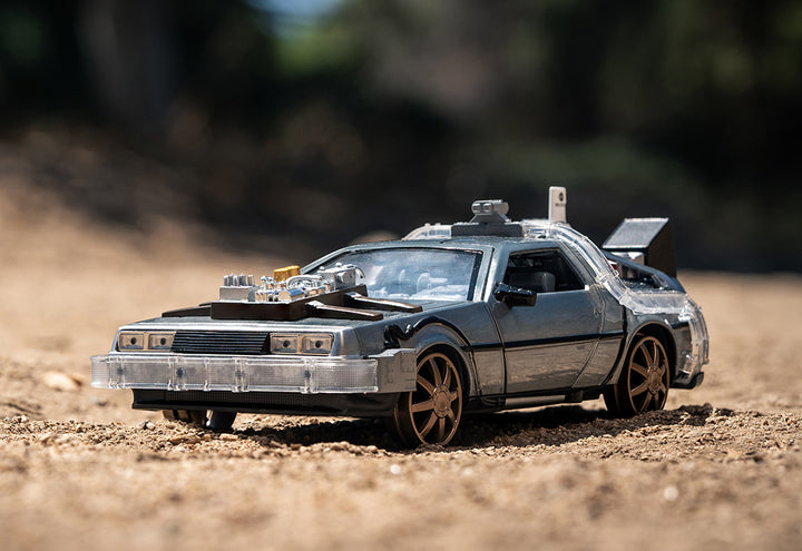 Back to the Future Part III Time Machine (Rail Version), 1:24 Scale Vehicle