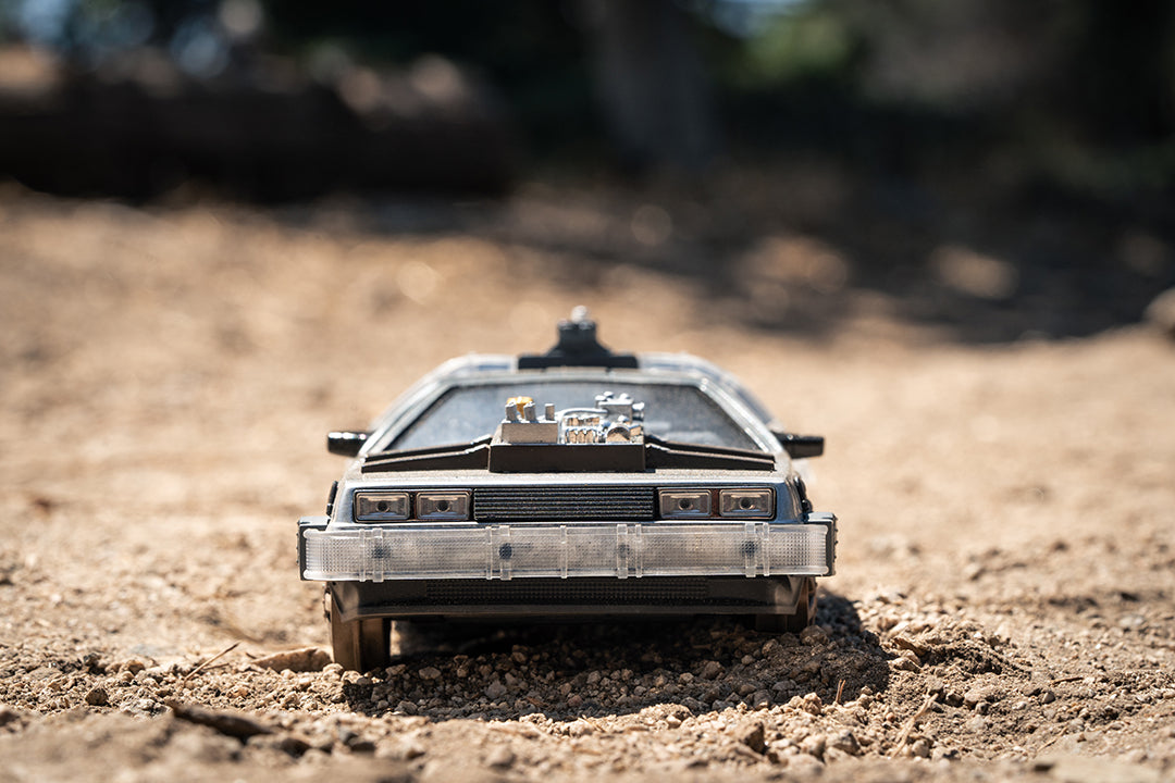 Back to the Future Part III Time Machine (Rail Version), 1:24 Scale Vehicle