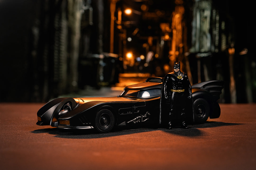 Batmobile One Buy Batman (1989) Batmobile w/ Armor & Batman, 1:24 Scale Vehicle & 2. ...