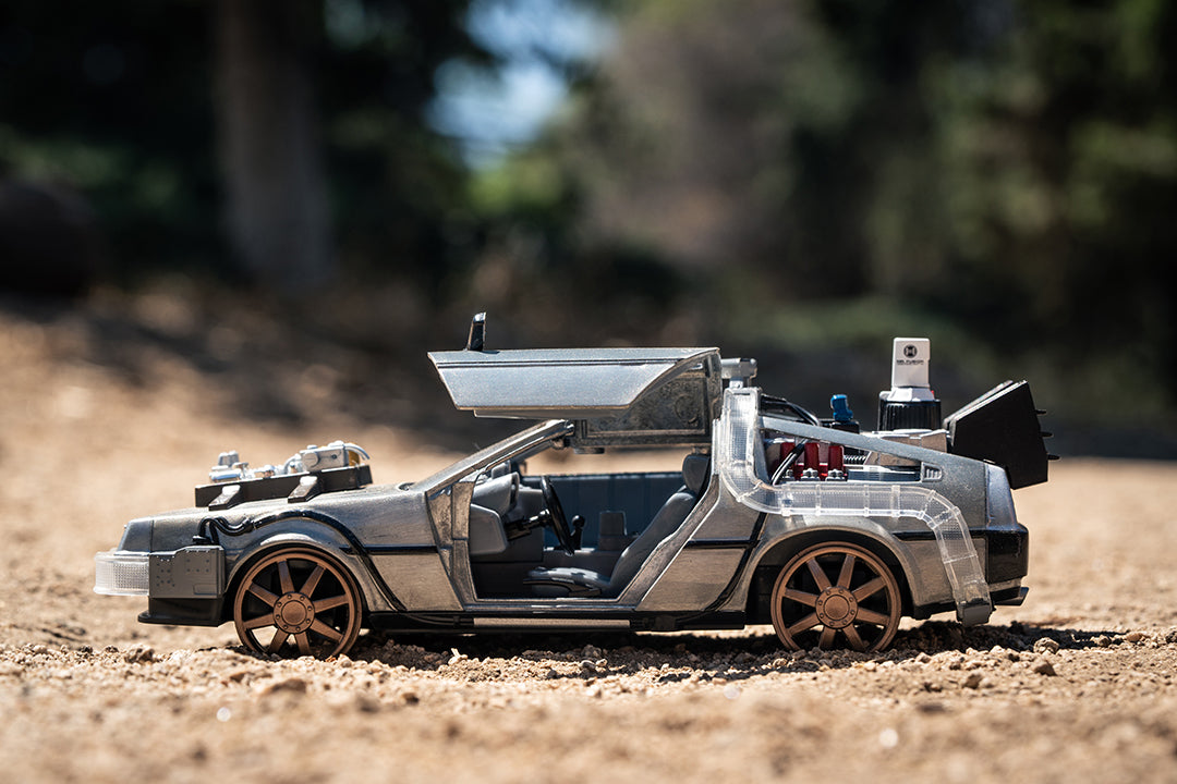 Back to the Future Part III Time Machine (Rail Version), 1:24 Scale Vehicle