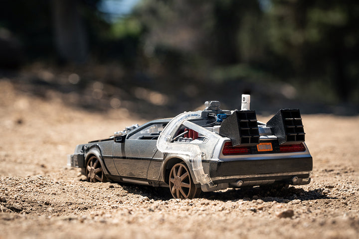 Back to the Future Part III Time Machine (Rail Version), 1:24 Scale Vehicle