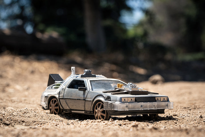 Back to the Future Part III Time Machine (Rail Version), 1:24 Scale Vehicle