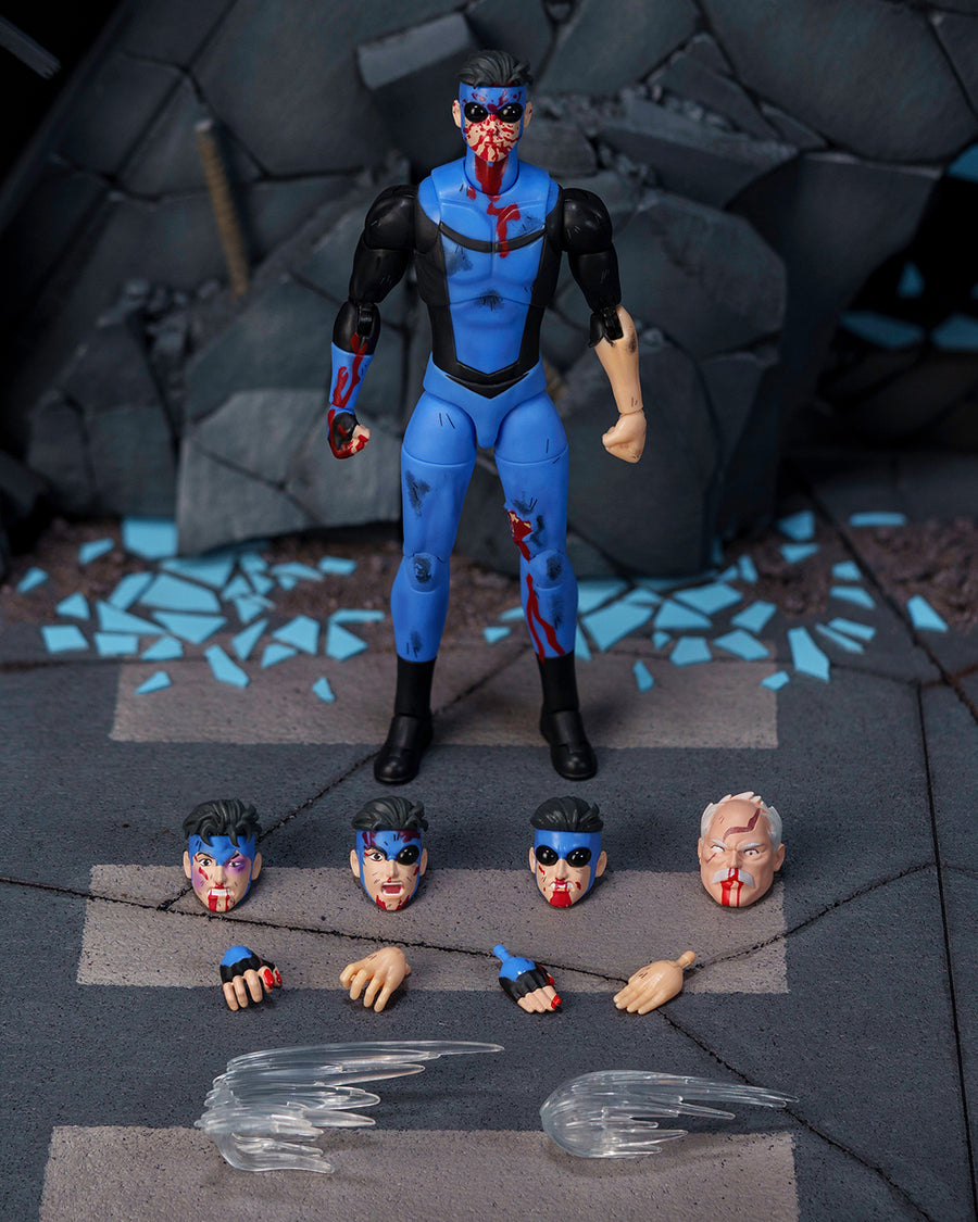 Buy Invincible 1/12 Scale Action Figure Battled Damaged Deluxe ...