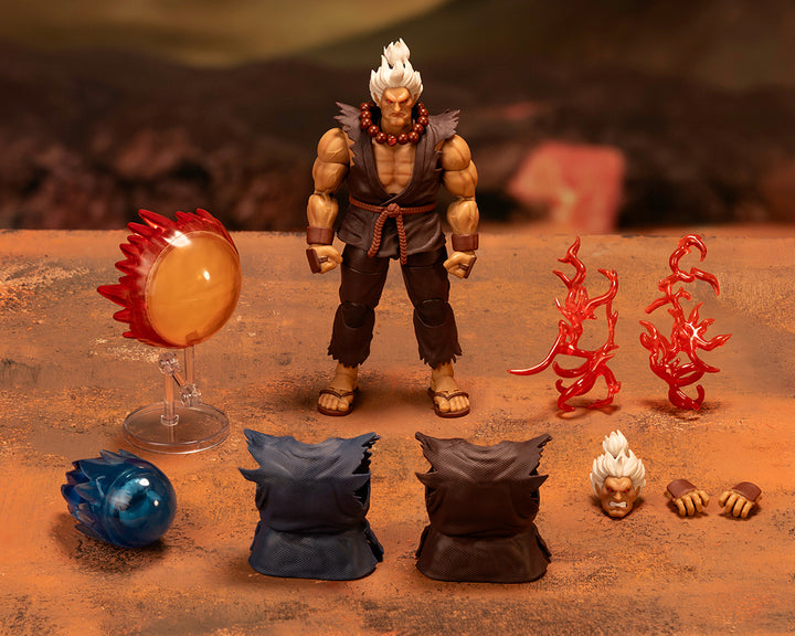 Ultra Street Fighter II Akuma 1/12 Scale Action Figure Deluxe Player 2 Exclusive [ORDERS START 7/23/2026]