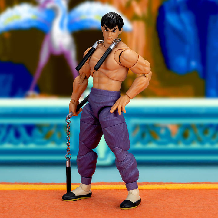 Ultra Street Fighter II Fei Long 1/12 Scale Action Figure Deluxe Player 2 (Exclusive)