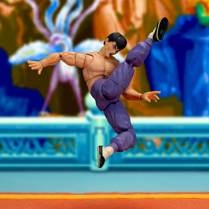 Ultra Street Fighter II Fei Long 1/12 Scale Action Figure Deluxe Player 2 (Exclusive)