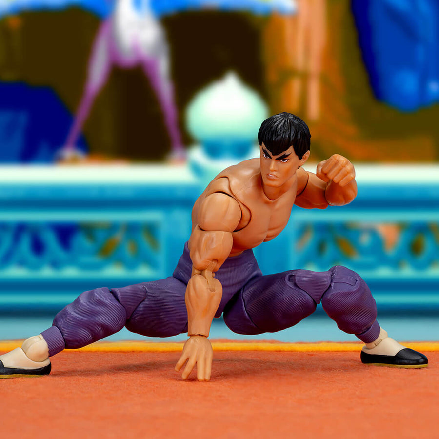 Buy Ultra Street Fighter II Fei Long 1/12 Scale Action Figure Deluxe ...