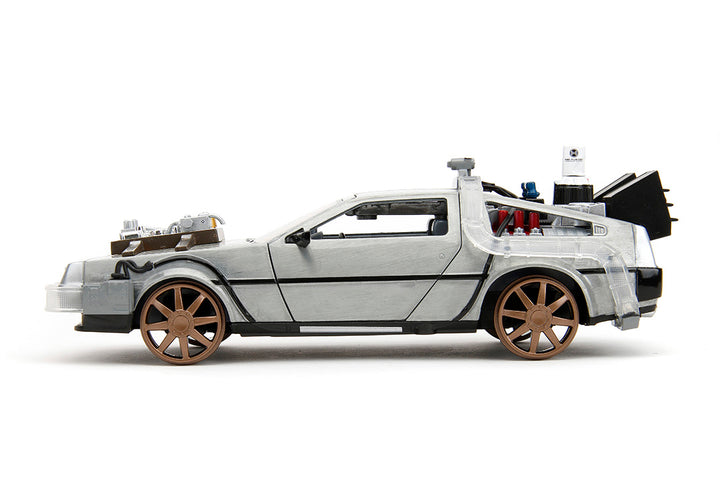 Back to the Future Part III Time Machine (Rail Version), 1:24 Scale Vehicle