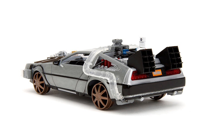 Back to the Future Part III Time Machine (Rail Version), 1:24 Scale Vehicle