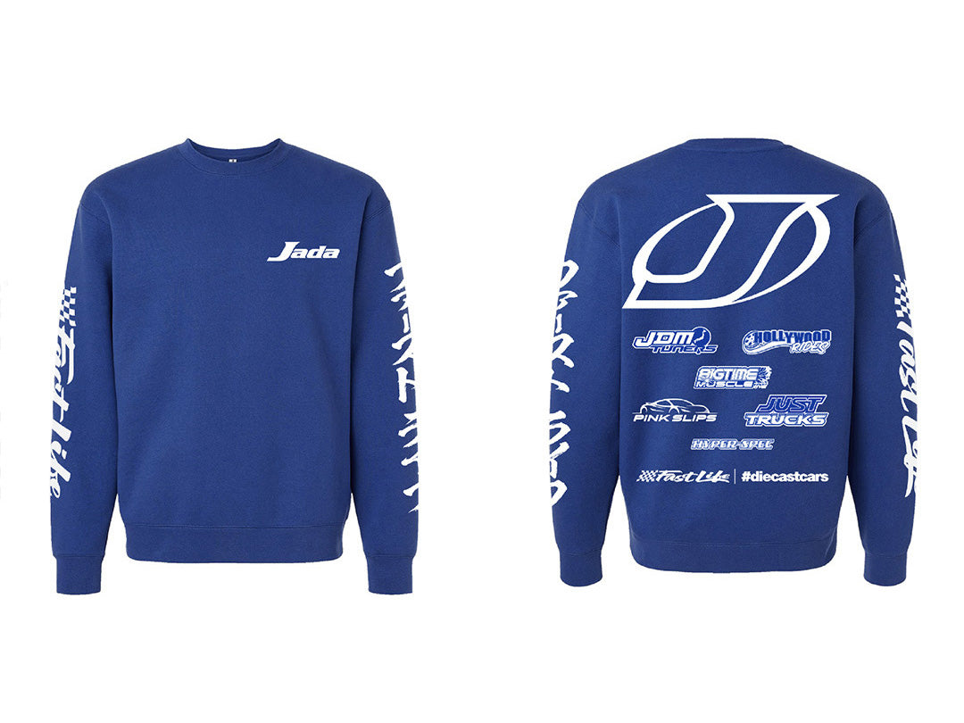 Jada Factory Teams Crew Neck Fleece Sweatshirt