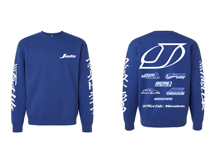 Jada Factory Teams Crew Neck Fleece Sweatshirt