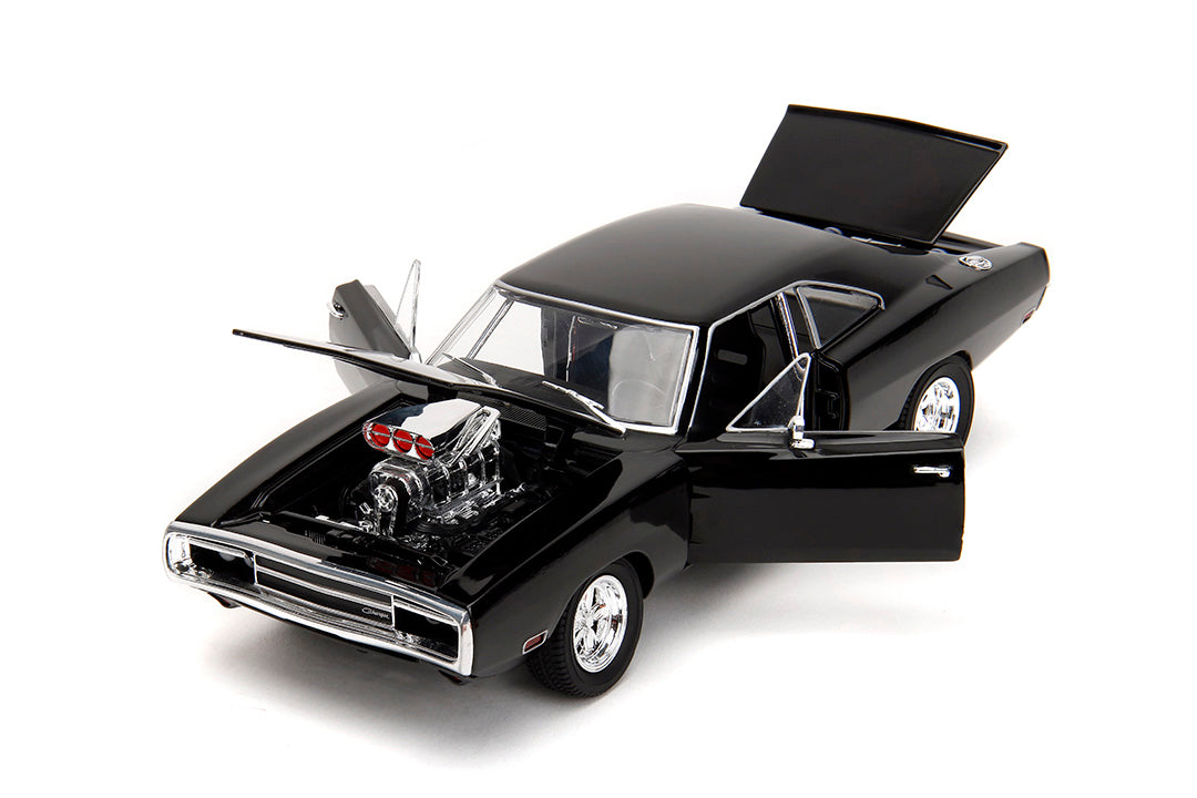 TrueSpec Fast & Furious Dom's 1970 Dodge Charger R/T, 1:24 Scale Vehicle