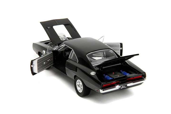 TrueSpec Fast & Furious Dom's 1970 Dodge Charger R/T, 1:24 Scale Vehicle