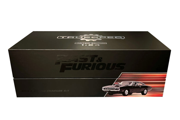 TrueSpec Fast & Furious Dom's 1970 Dodge Charger R/T, 1:24 Scale Vehicle
