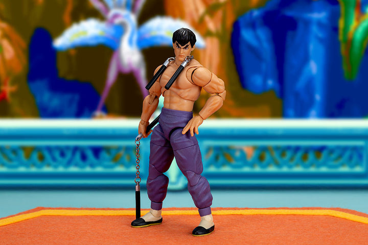 Ultra Street Fighter II Fei Long 1/12 Scale Action Figure Deluxe Player 2 (Exclusive)