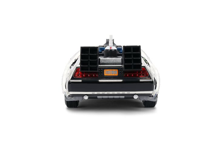 Back to the Future Time Machine, 1:24 Scale Vehicle (Chrome Exclusive) (PRE-ORDER)