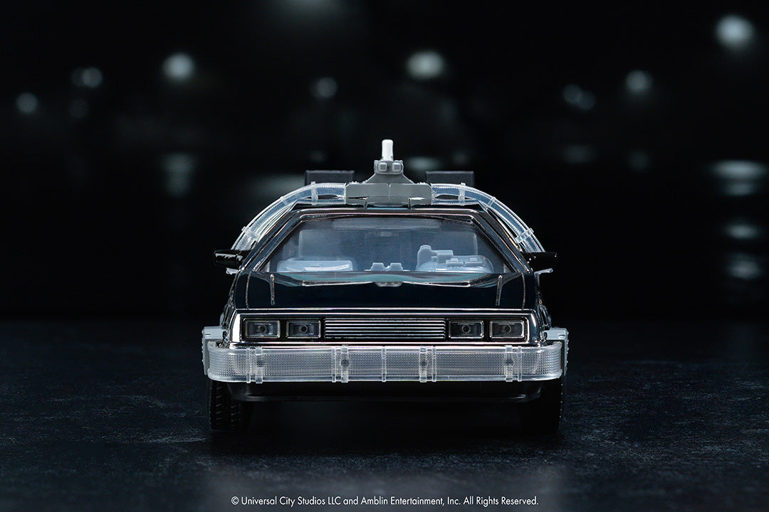 Back to the Future Time Machine, 1:24 Scale Vehicle (Chrome Exclusive) (PRE-ORDER)