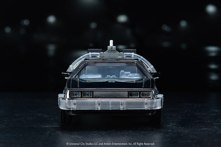 Back to the Future Time Machine, 1:24 Scale Vehicle (Chrome Exclusive) (PRE-ORDER)