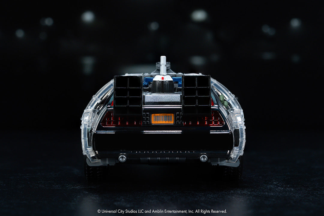 Back to the Future Time Machine, 1:24 Scale Vehicle (Chrome Exclusive) (PRE-ORDER)