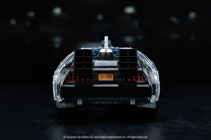 Back to the Future Time Machine, 1:24 Scale Vehicle (Chrome Exclusive) (PRE-ORDER)