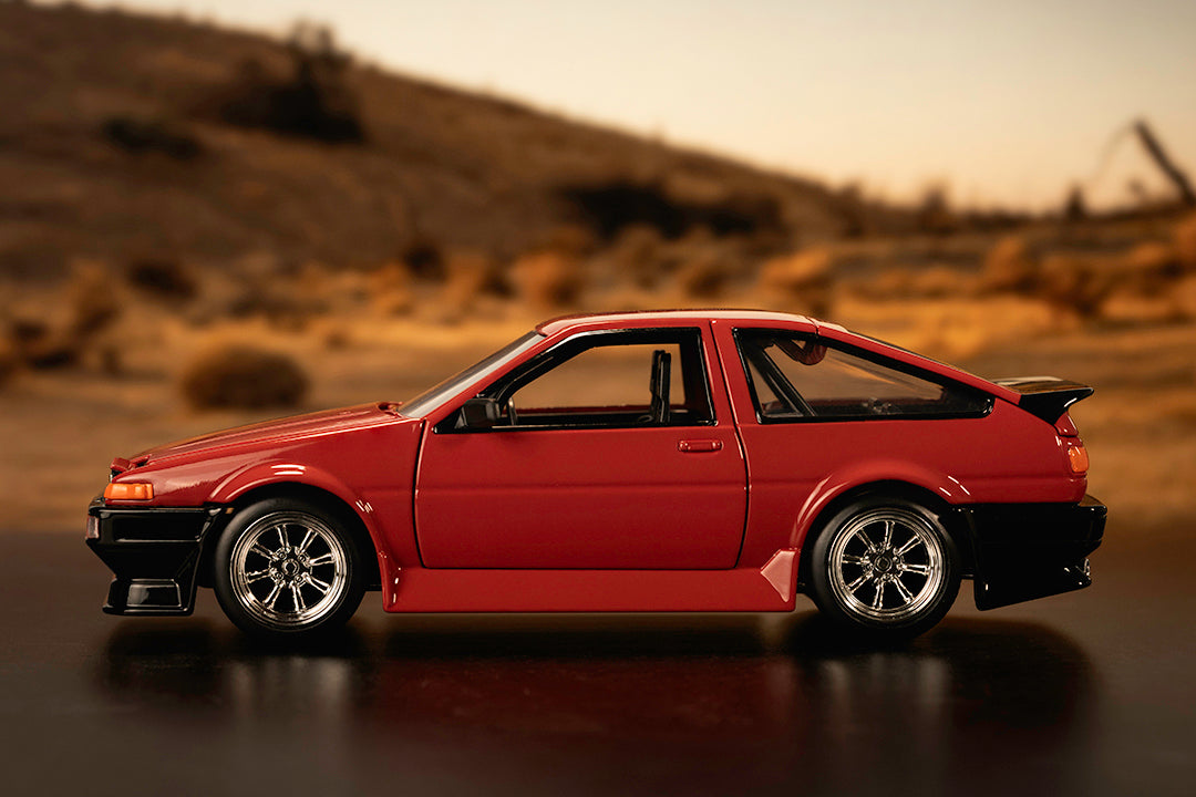 Drifter Movie Toyota Trueno AE-86 "Lola 1", 1:24 Scale Vehicle