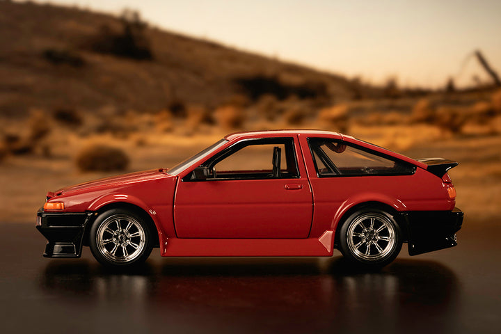 Drifter Movie Toyota Trueno AE-86 "Lola 1", 1:24 Scale Vehicle