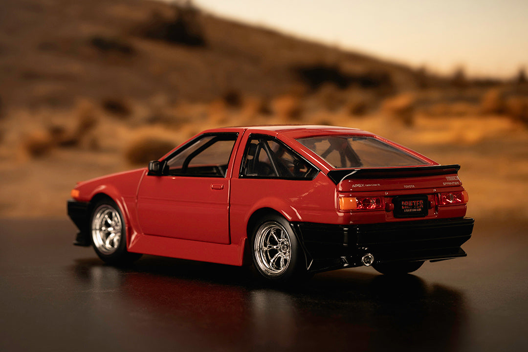 Drifter Movie Toyota Trueno AE-86 "Lola 1", 1:24 Scale Vehicle