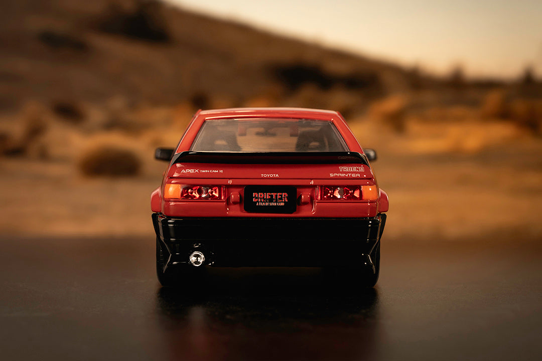 Drifter Movie Toyota Trueno AE-86 "Lola 1", 1:24 Scale Vehicle