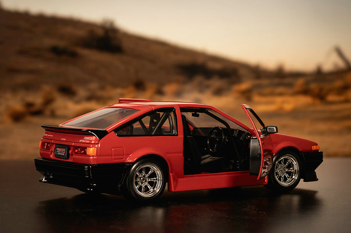 Drifter Movie Toyota Trueno AE-86 "Lola 1", 1:24 Scale Vehicle