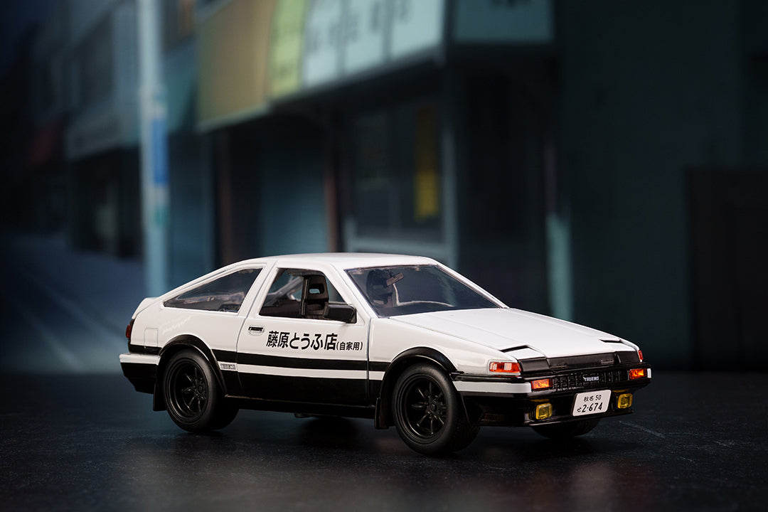 Buy Initial D Toyota Trueno AE-86 & Takumi, 1:24 Scale Vehicle and