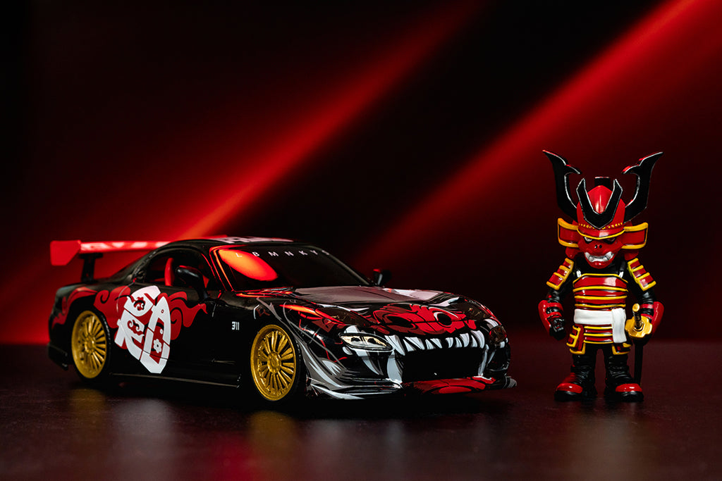 Amazon.com: Jada Toys Lab Monkeys 1993 Mazda RX-7 with Saru