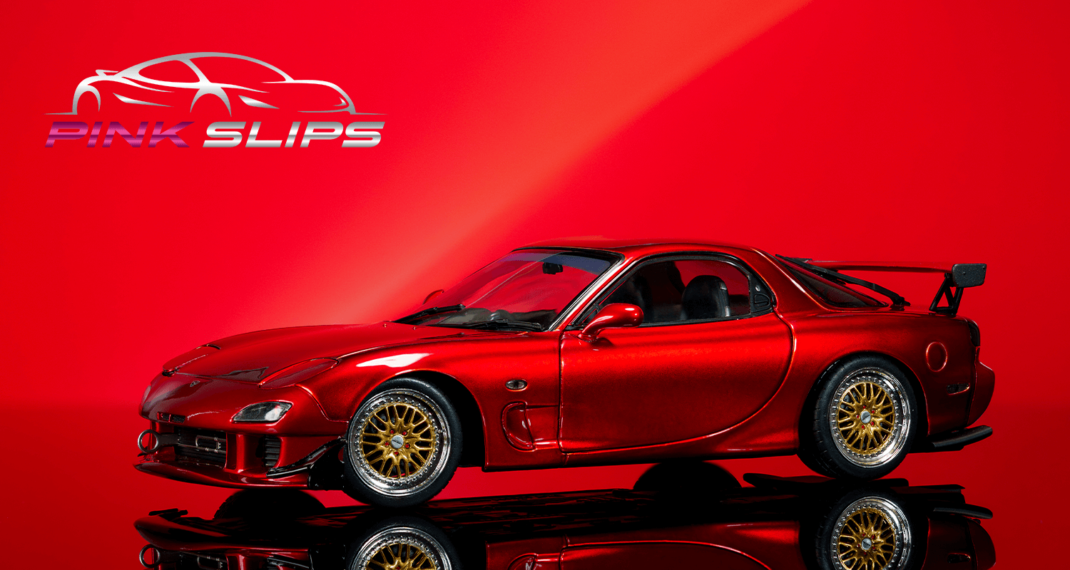 Pink Slips 1:18 W7 Mazda RX-7 Feature