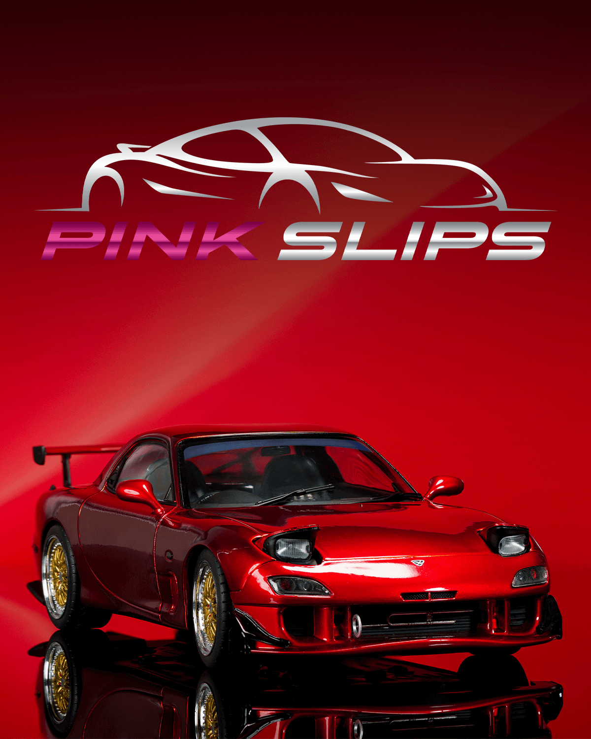 Pink Slips 1:18 W7 Mazda RX-7 Feature Mobile