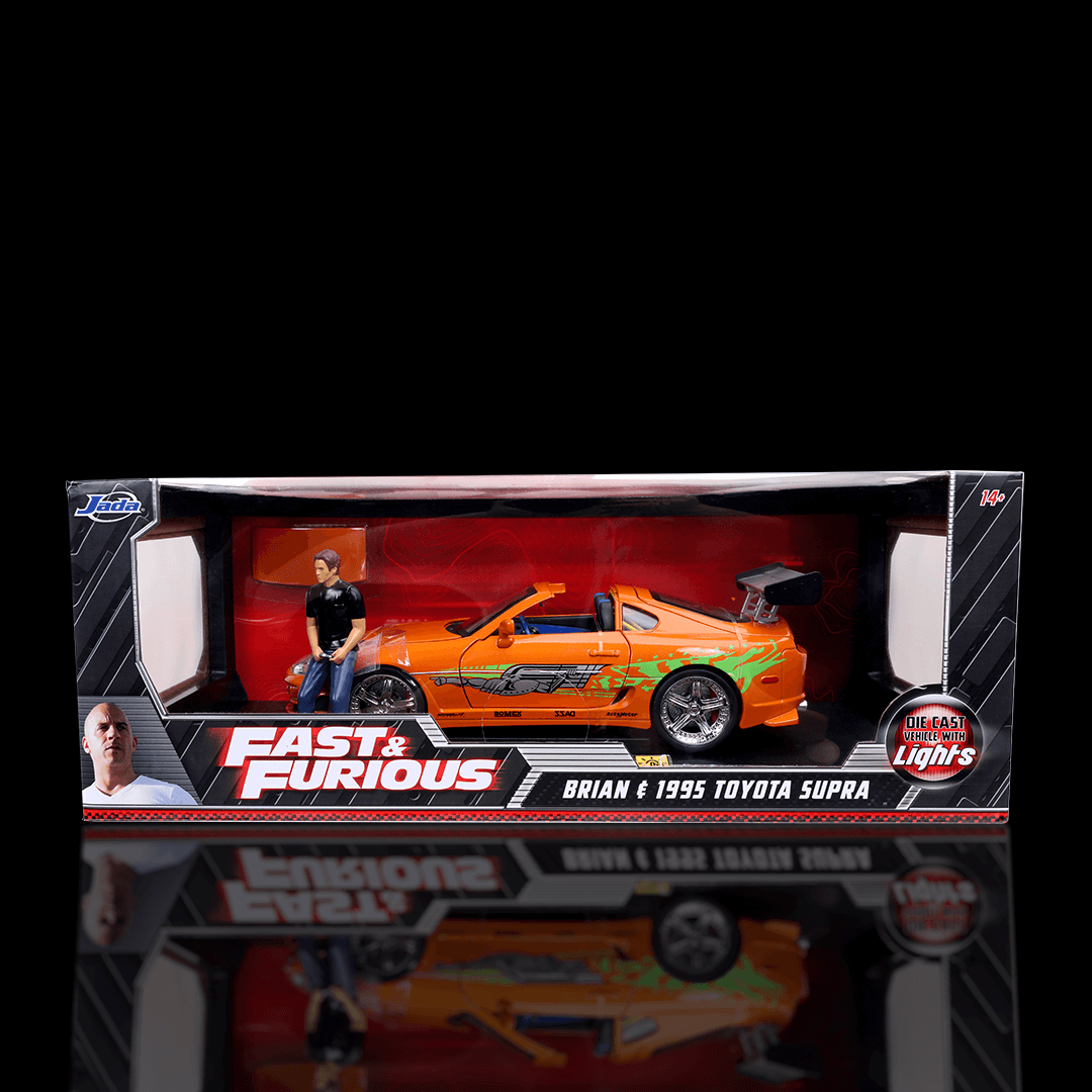 Buy Fast & Furious Brian's Toyota Supra, 1:18 Scale Vehicle w