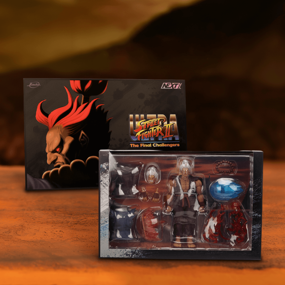 Ultra Street Fighter II Akuma (Player 2 Deluxe) 1:12 Scale Action Figure