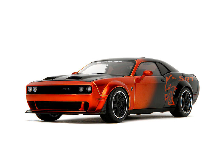 Pink Slips 2015 Dodge Challenger SRT Hellcat, 1:18 Scale Vehicle (Wave 1)