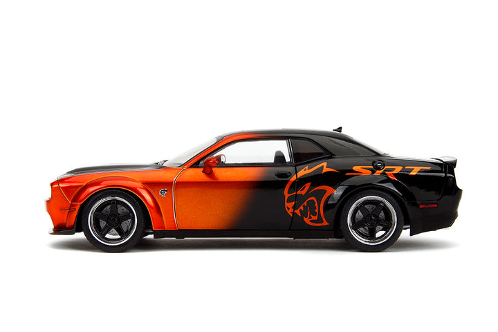 Pink Slips 2015 Dodge Challenger SRT Hellcat, 1:18 Scale Vehicle (Wave 1)