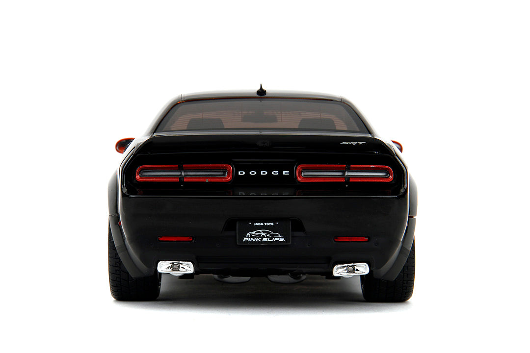 Pink Slips 2015 Dodge Challenger SRT Hellcat, 1:18 Scale Vehicle (Wave 1)