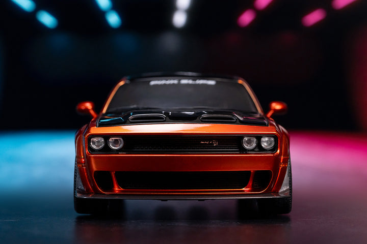 Pink Slips 2015 Dodge Challenger SRT Hellcat, 1:18 Scale Vehicle (Wave 1)