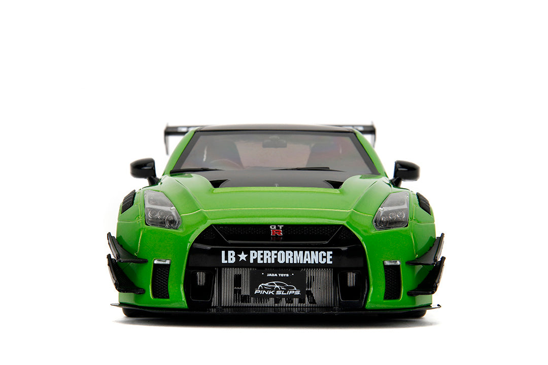 Pink Slips Nissan GT-R (R35) Liberty Walk, 1:18 Scale Vehicle (Wave 1)