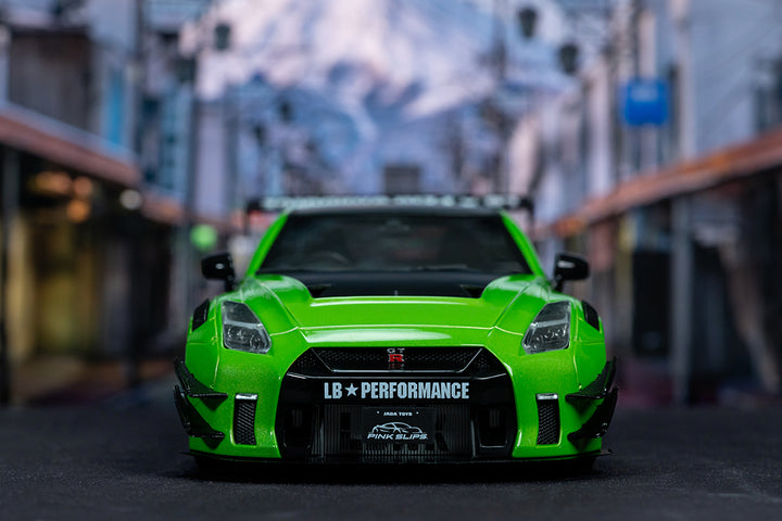 Pink Slips Nissan GT-R (R35) Liberty Walk, 1:18 Scale Vehicle (Wave 1)
