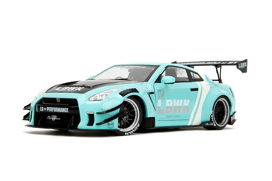 Buy Pink Slips Nissan GT-R (R35) Liberty Walk, 1:18 Scale Vehicle