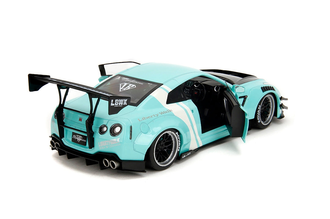 Liberty Walk JPS 1/18リバティーウォーク GT-R ミニカー 1/18スケール Top Speed「LB-Silhouette WORKS GT NISSAN 35GT