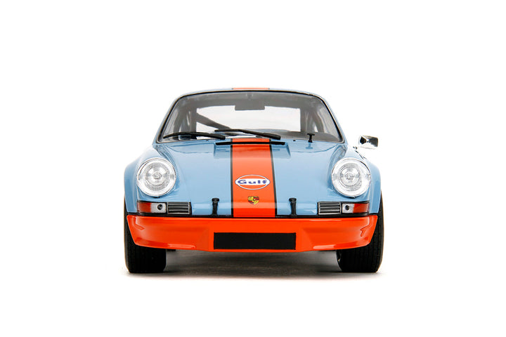 Pink Slips Porsche 911 RSR Gulf 1, 1:18 Scale Vehicle (Wave 4)