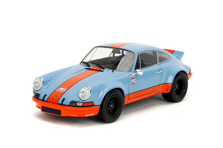 Pink Slips Porsche 911 RSR Gulf 1, 1:18 Scale Vehicle (Wave 4)