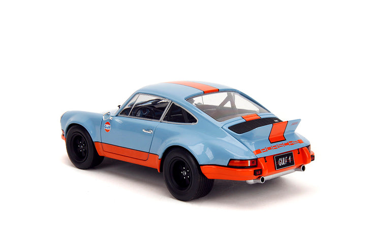 Pink Slips Porsche 911 RSR Gulf 1, 1:18 Scale Vehicle (Wave 4)