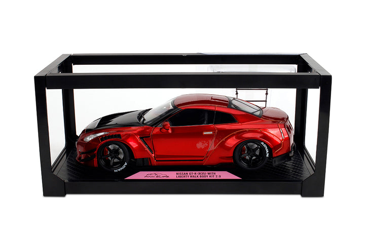 Pink Slips Nissan GT-R (R35) Liberty Walk, 1:18 Scale Vehicle (Wave 5)